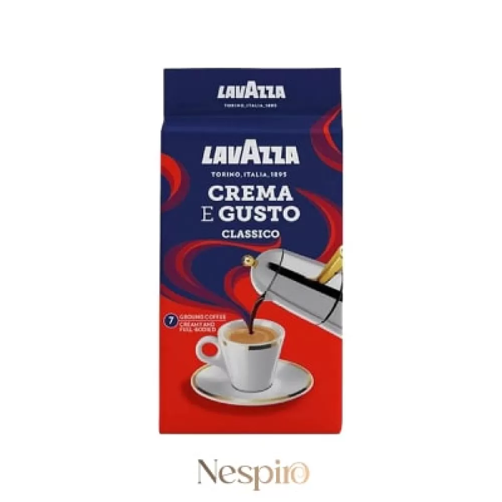 قهوه crema e gusto لاوازا 250 گرم