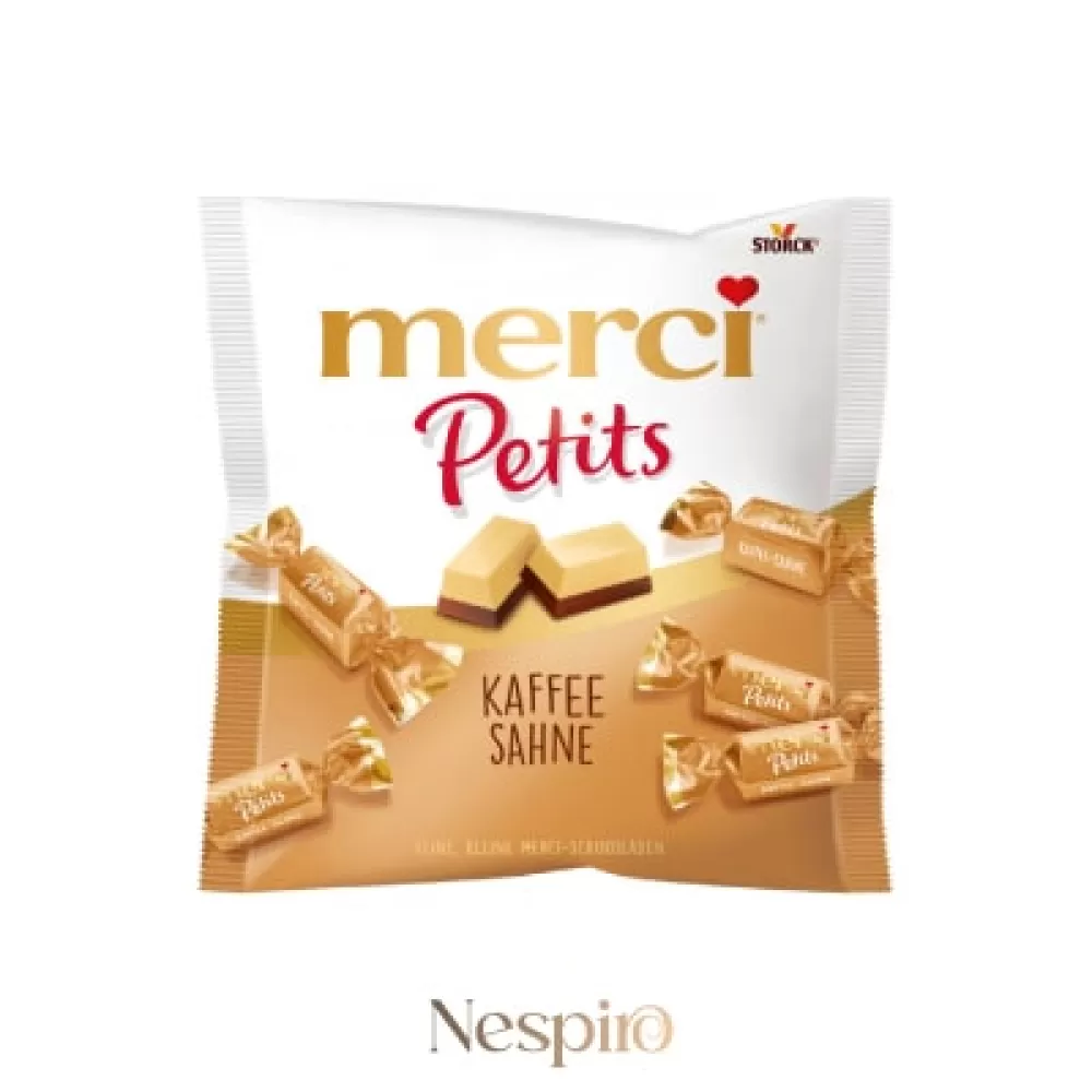 شکلات مرسی petits مغز قهوه و خامه 125 گرم
