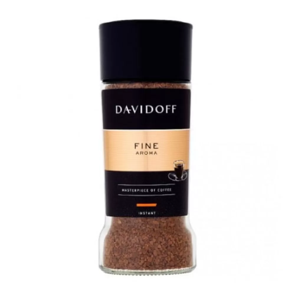 قهوه فوری دیویدوف fine aroma با وزن 100 گرم