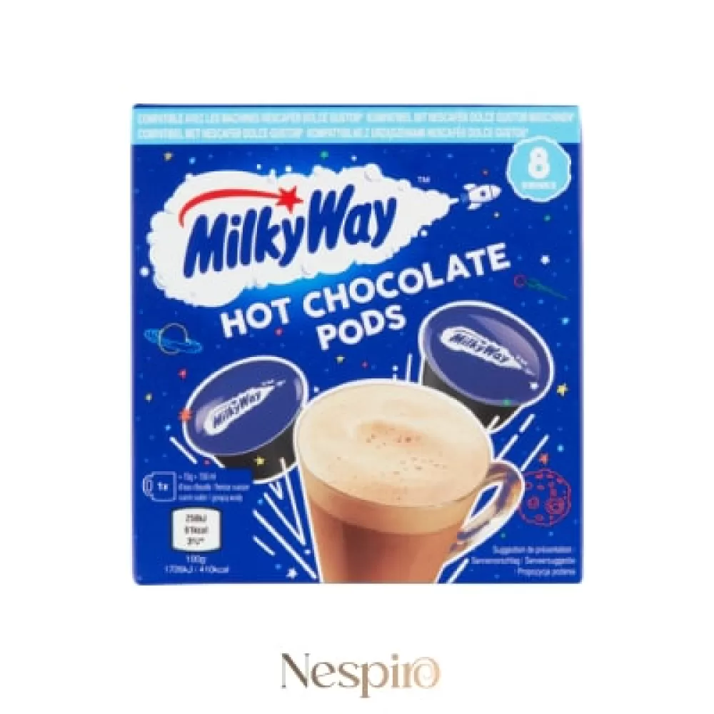 کپسول قهوه هات چاکلت دولچه گوستو milky way